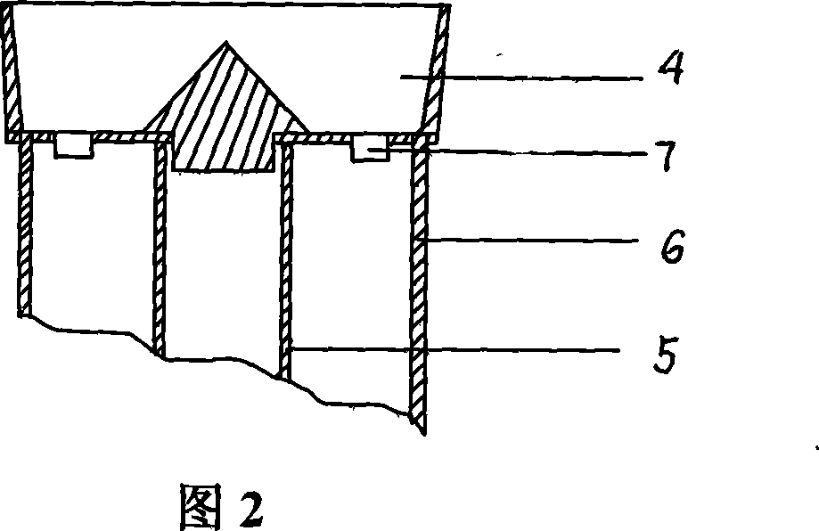 Wine rod type filter element and method for making same