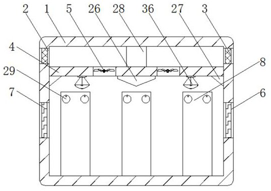 Air-drying bin for vermicelli