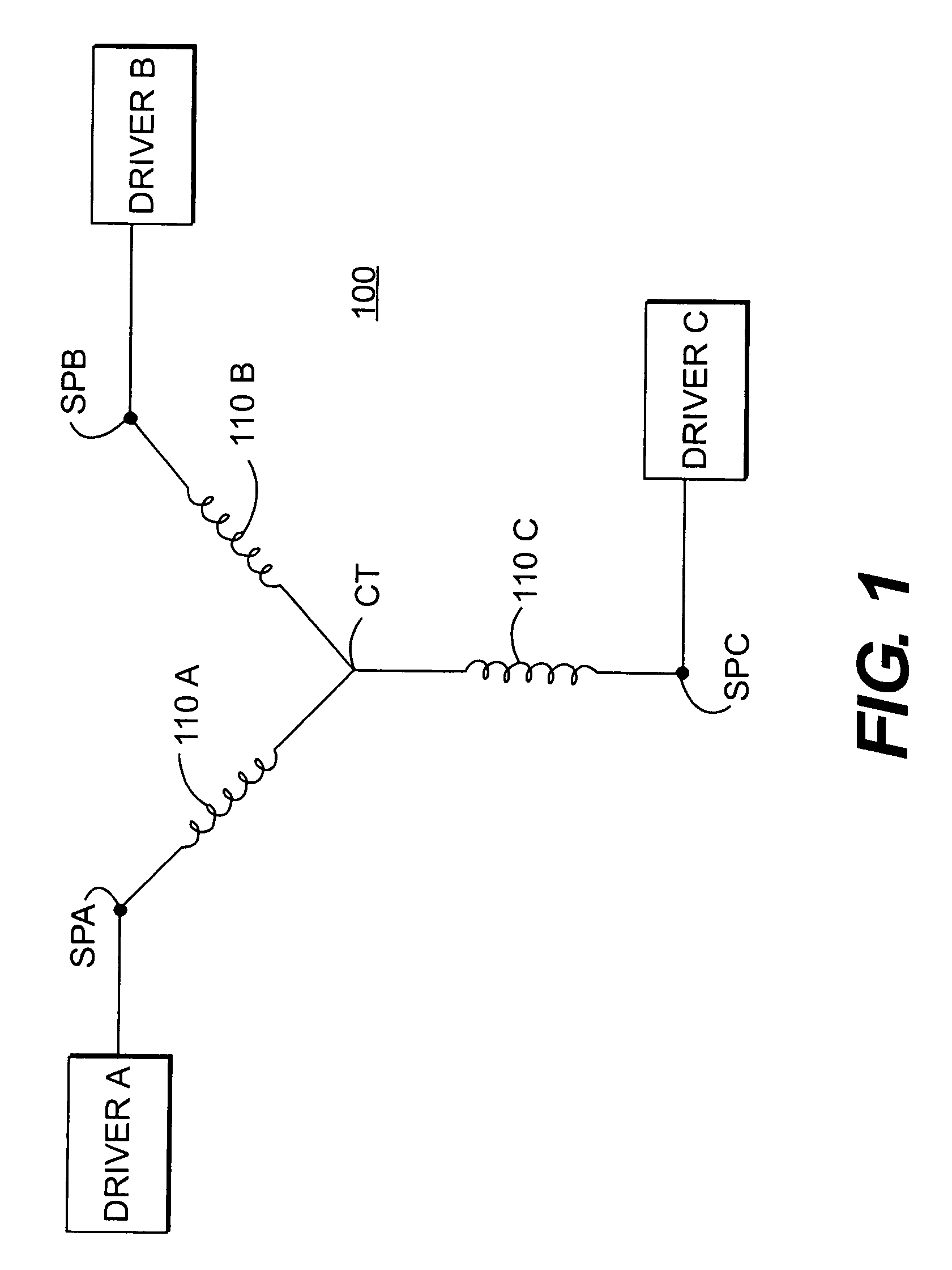 System and method for detecting back electromotive force with automatic pole calibration