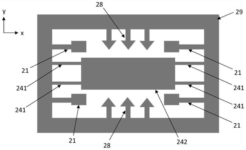 Mechanical support within molded chip package