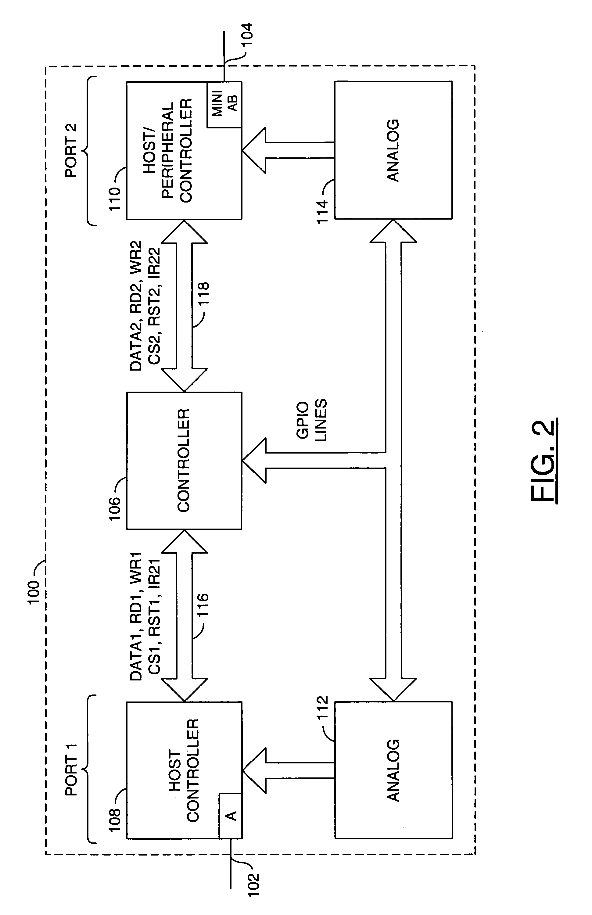 Method and apparatus for adding OTG dual role device capability to a USB peripheral