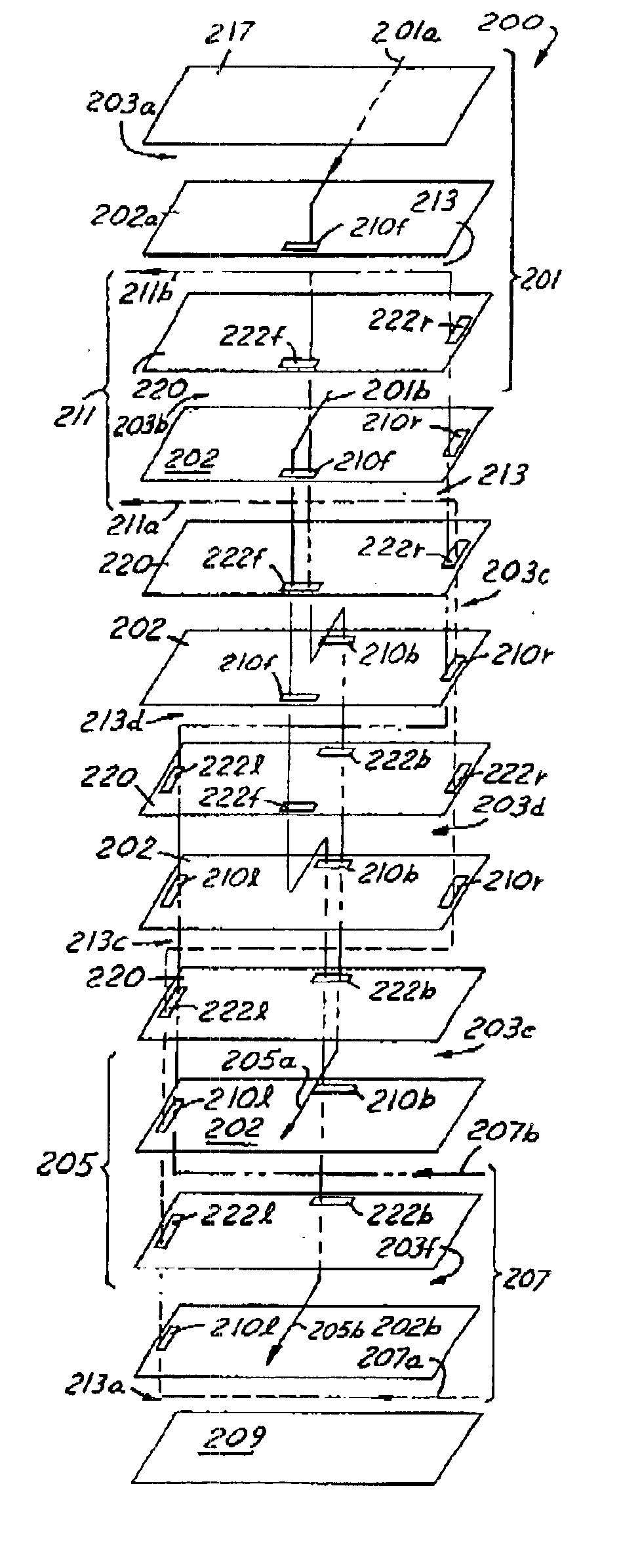 Plate-frame heat exchange reactor with serial cross-flow geometry