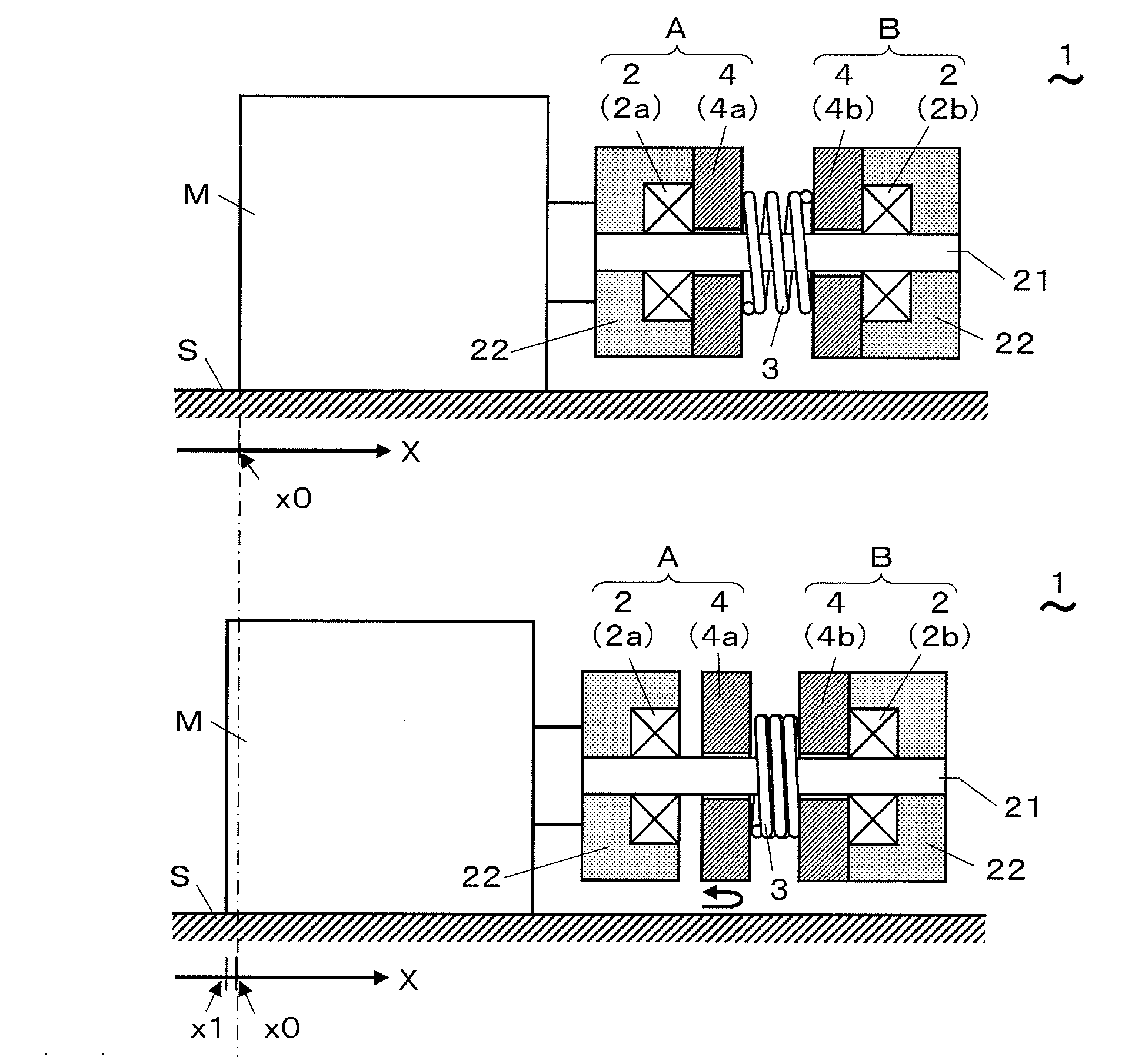 Drive device, and movement mechanism using drive device