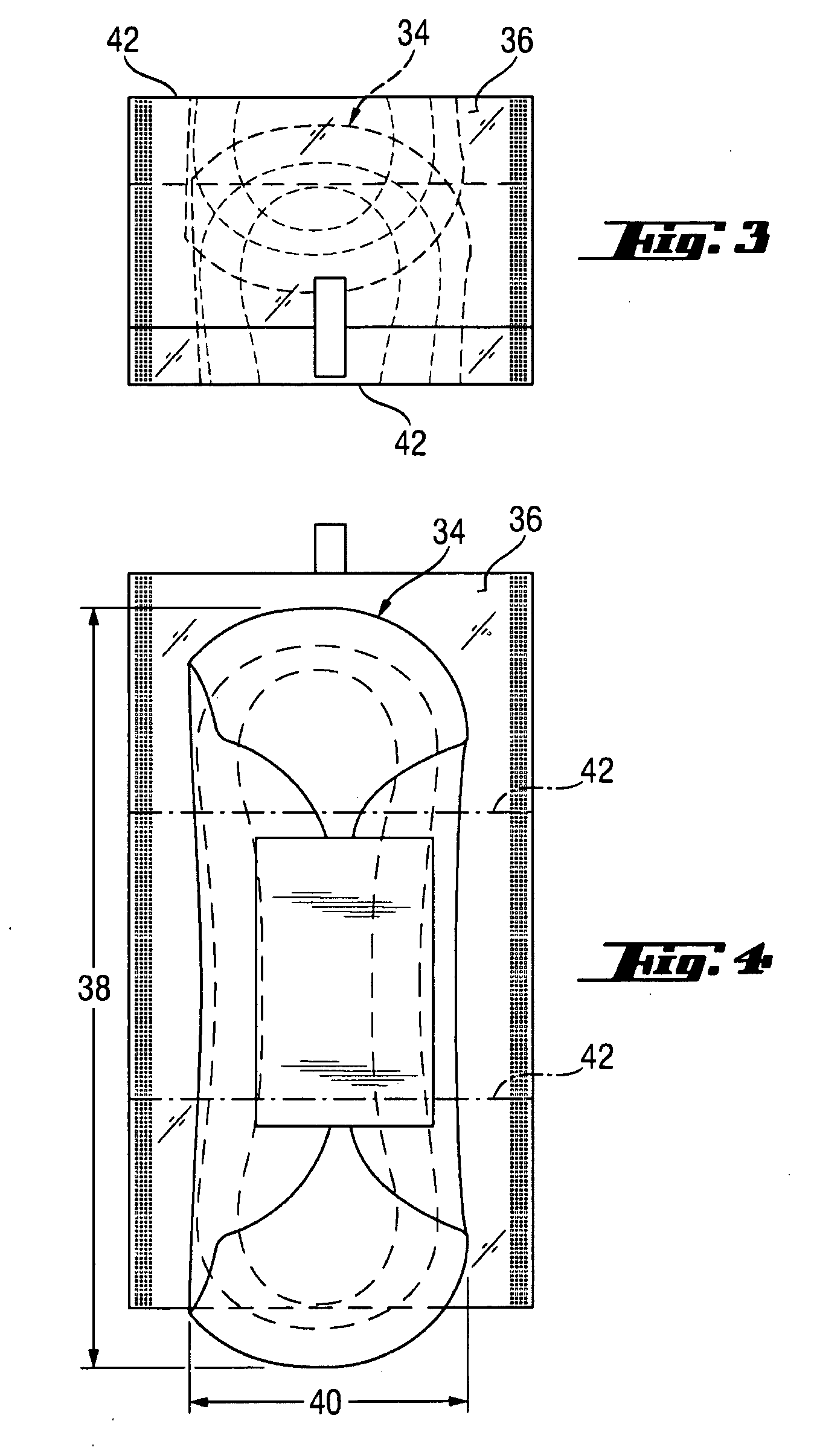 Unit load for the transport of absorbent hygiene articles