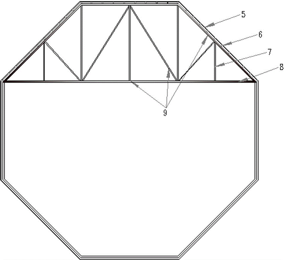 A construction method of high-precision special-shaped thin-walled concrete cavity structure