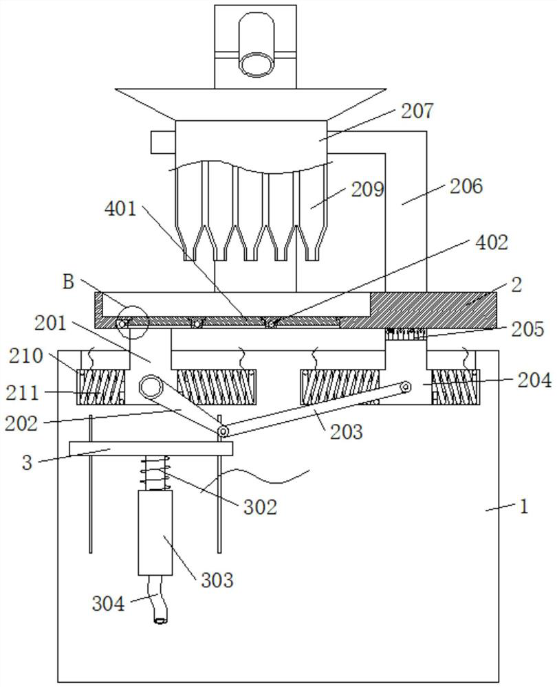 Circulating drying device based on biomass energy for material processing