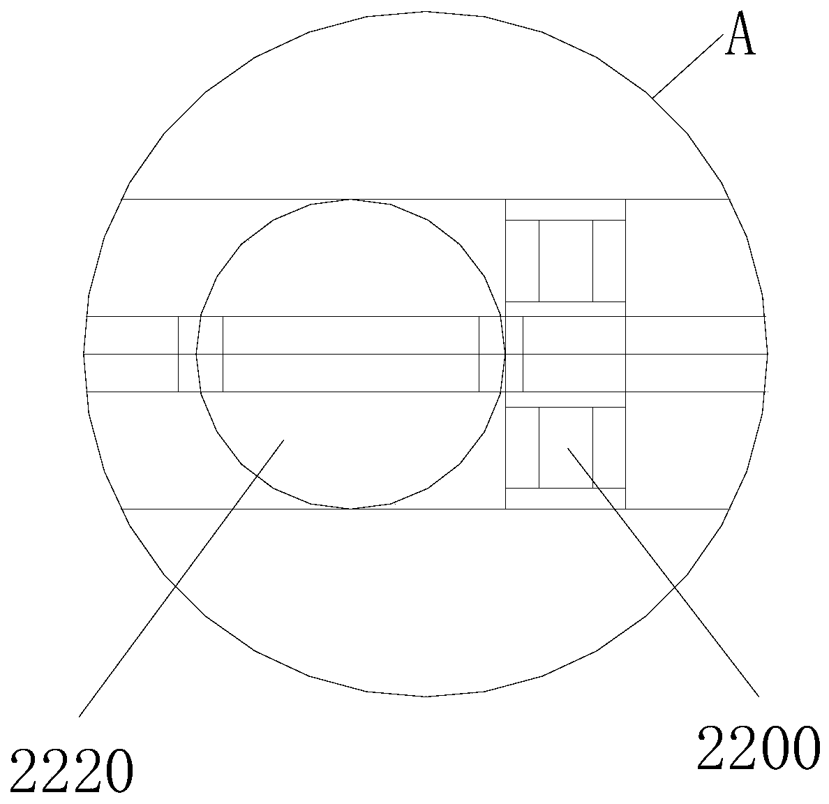 Display equipment for retail use for realizing cloth pavement based on cloth conveying