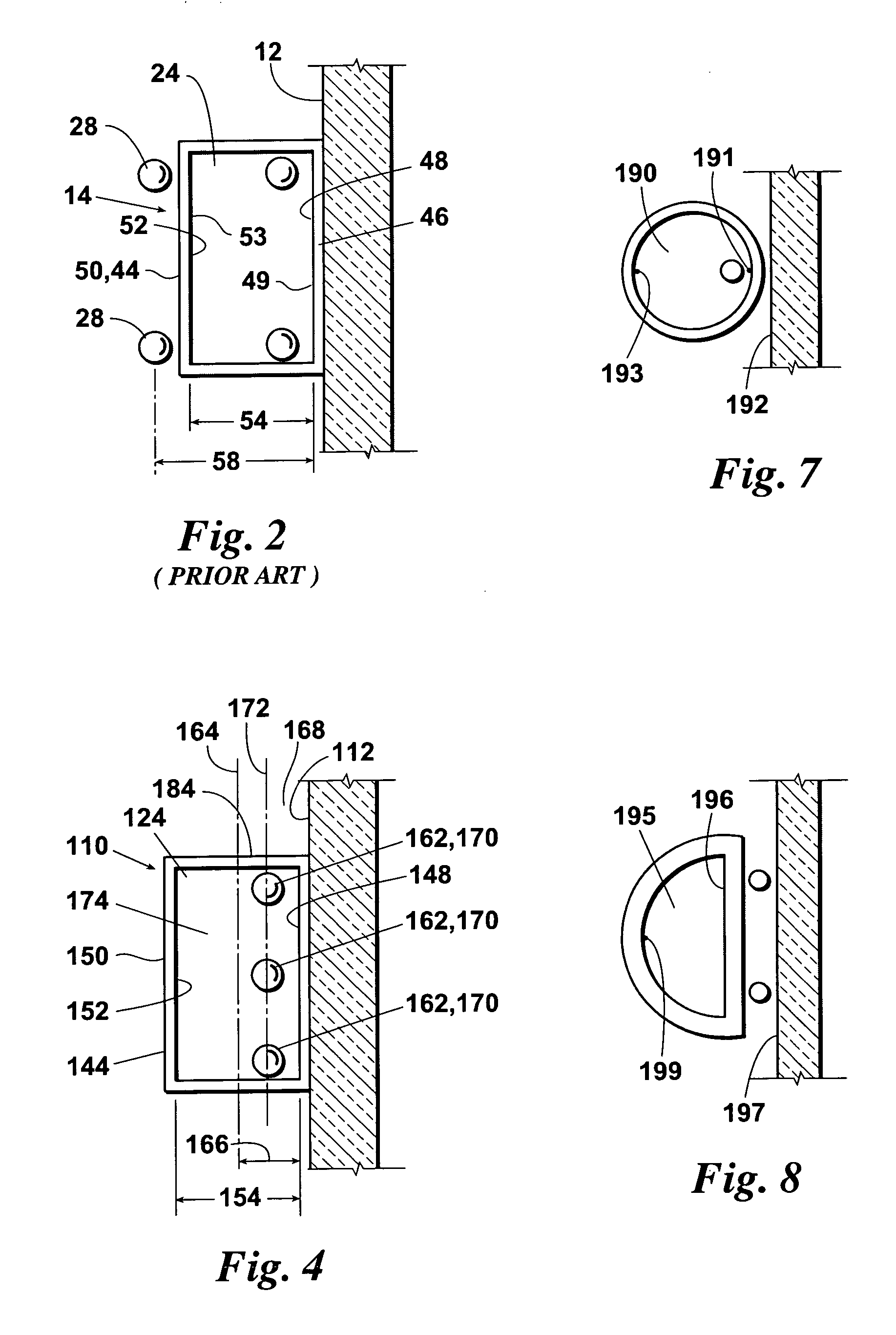 Combustion apparatus and method for radiating wall heating system