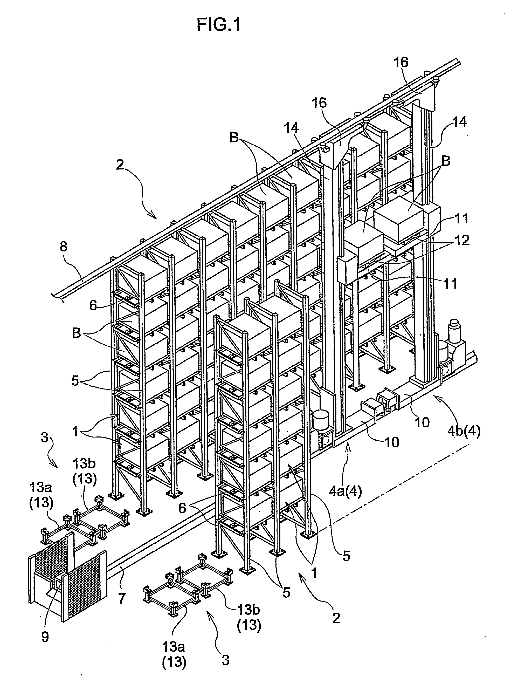 Article Transporting Apparatus and Method of Operating the Apparatus