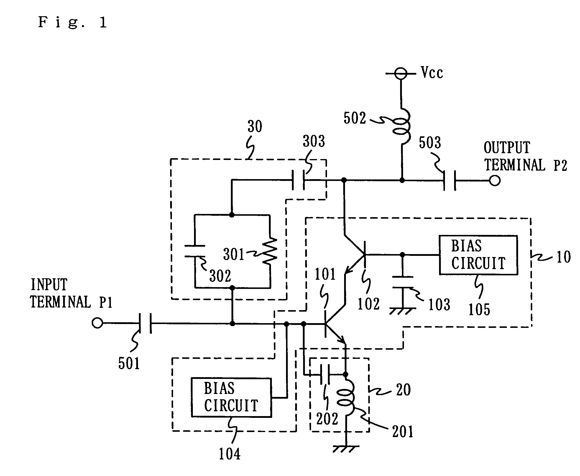 Amplifier and frequency converter