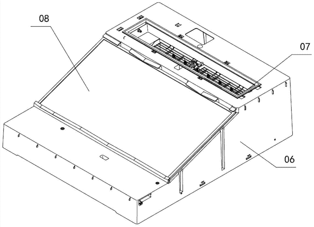 A hood air conditioner indoor unit and a refrigerating range hood having the same