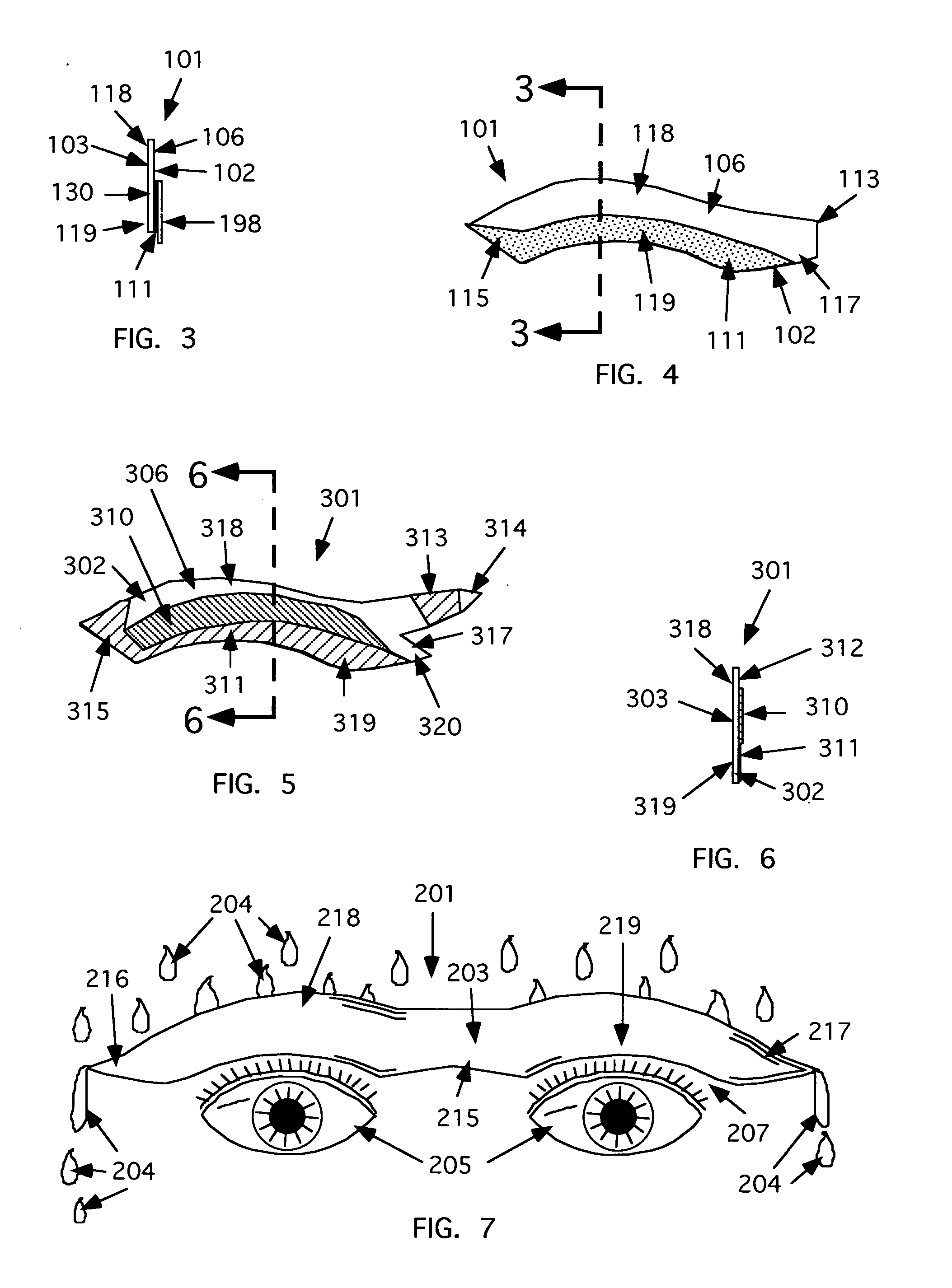 Method and apparatus for diverting sweat, liquid, moisture, or the like from an eye