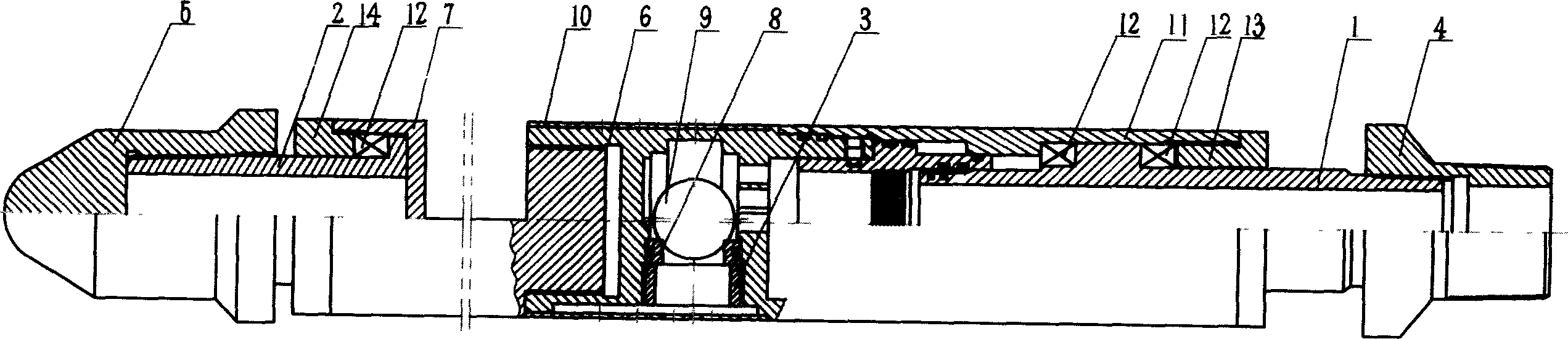 Horizontal oil-well pump