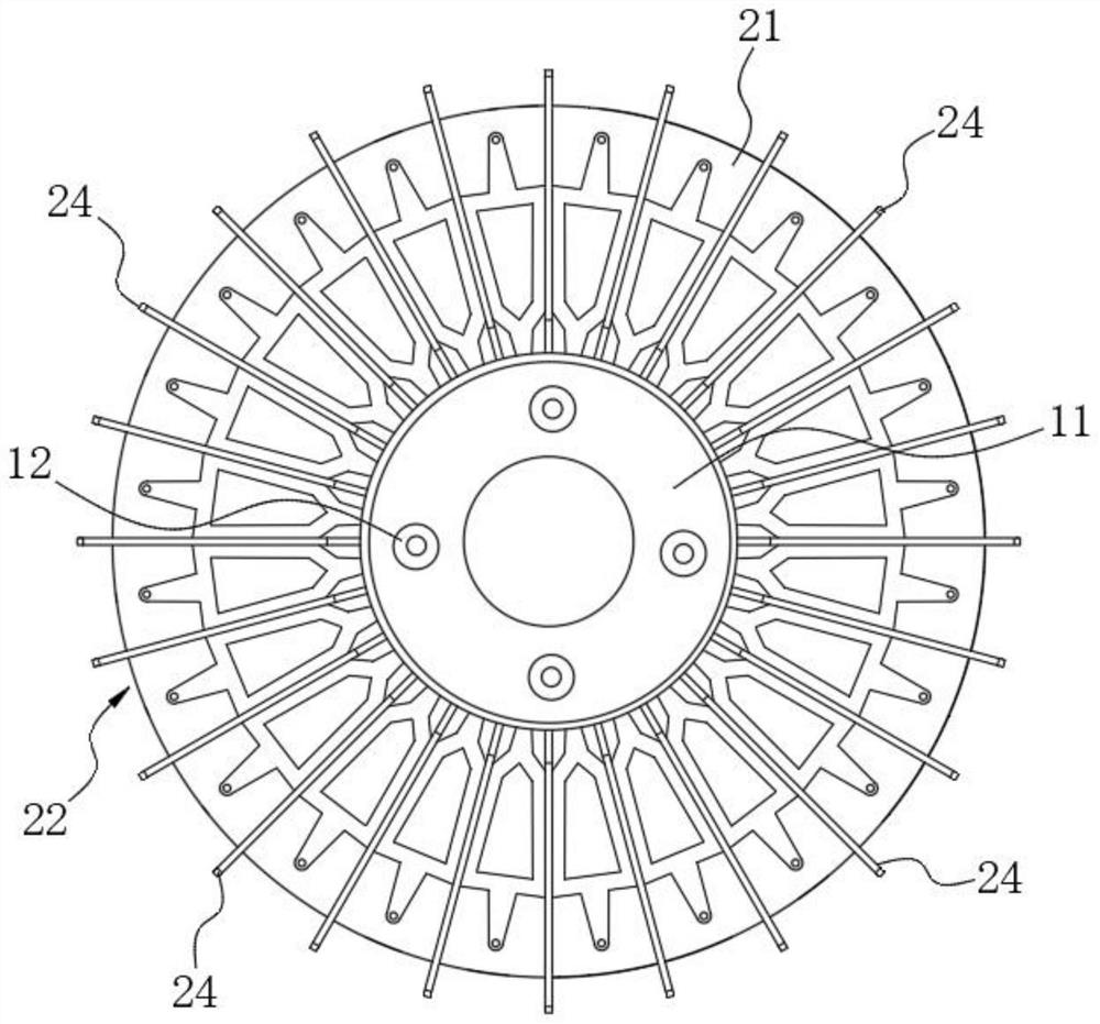 Wheel cover device