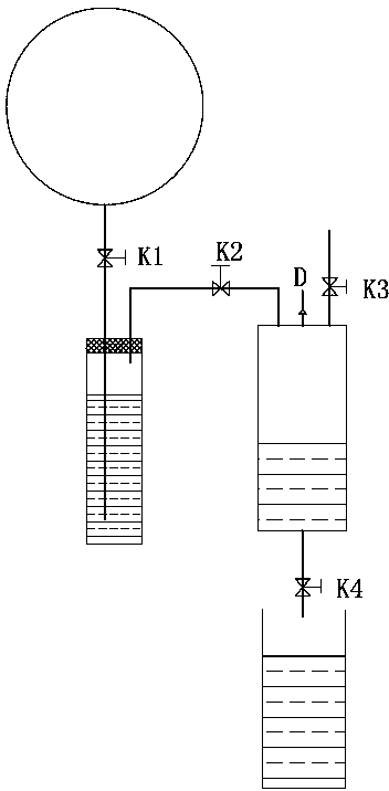 Sampling device and sampling method for pumping gas sample in self-negative-pressure pipeline