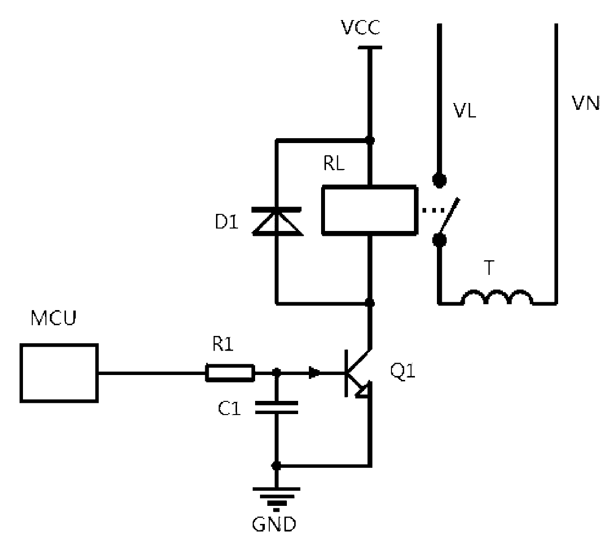 Reclosing circuit for controlling and protecting on-off controller