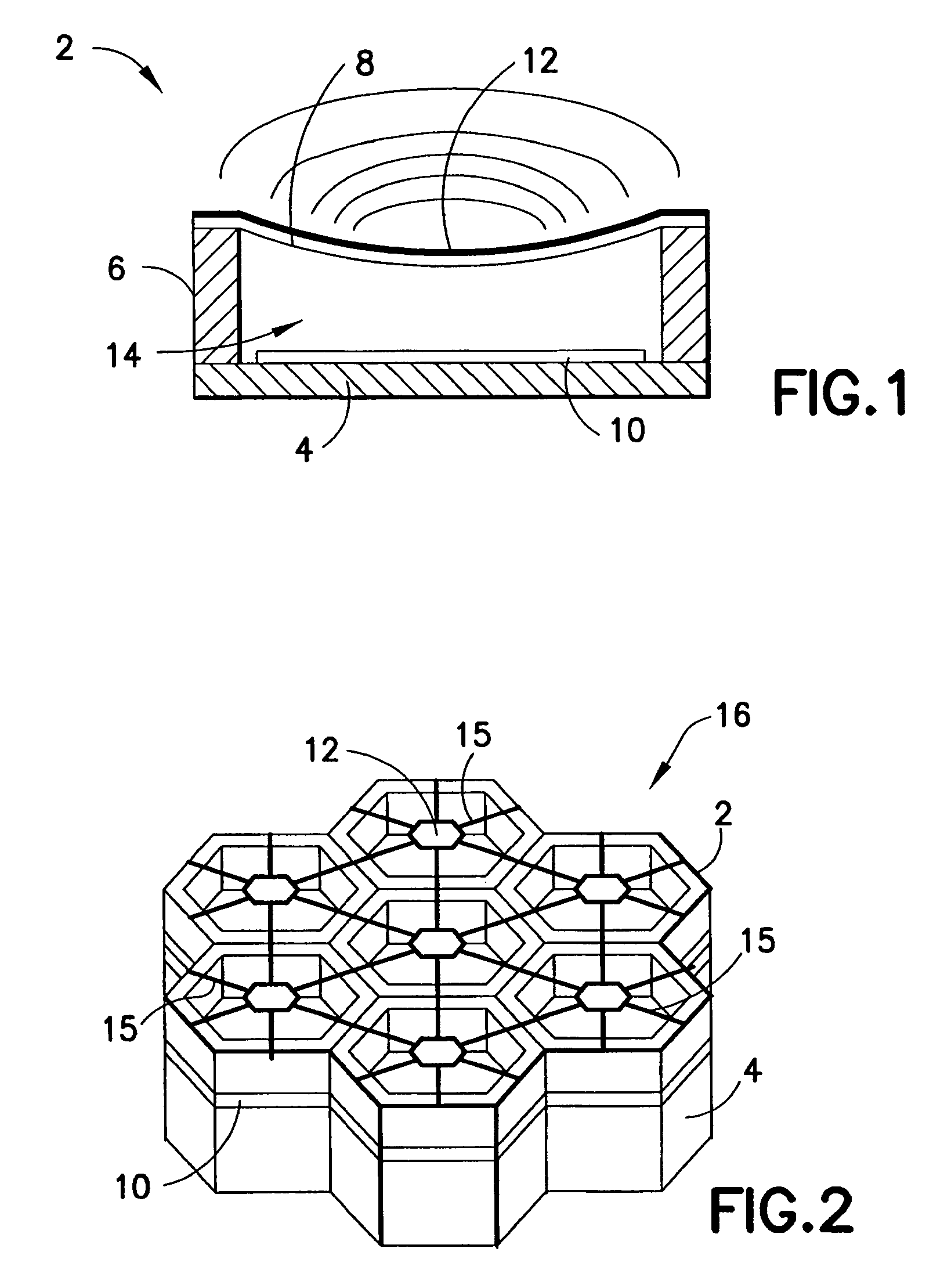 Transmit and receive interface array for highly integrated ultrasound scanner