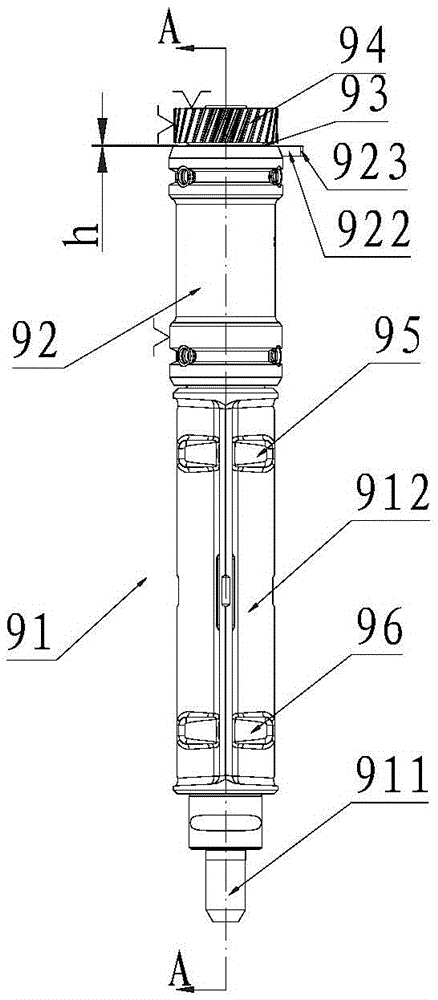 A hot-press assembly device and a hot-press assembly method for a balance shaft