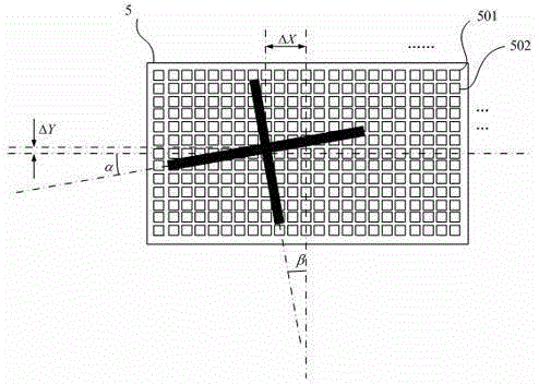 Backside off-axis alignment system, photolithography device and method based on array photoelectric sensor