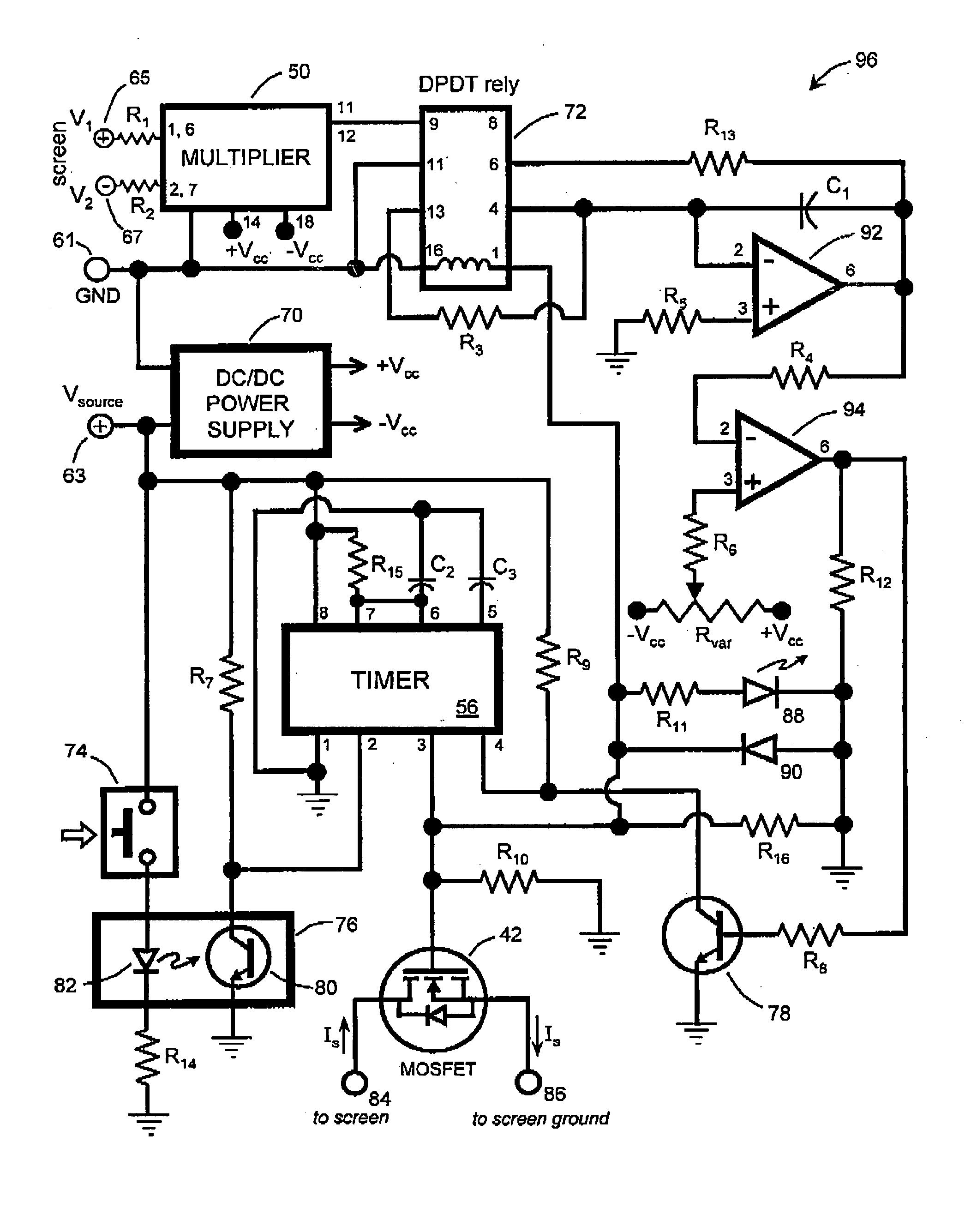 Integrating preconcentrator heat controller