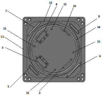 Miniaturized integrated device of resonant mode fiber-optic gyroscope system and method thereof