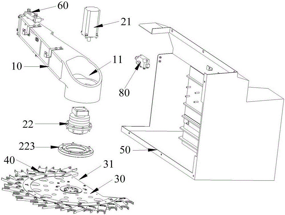 Numerical control machine tool and magazine tool thereof