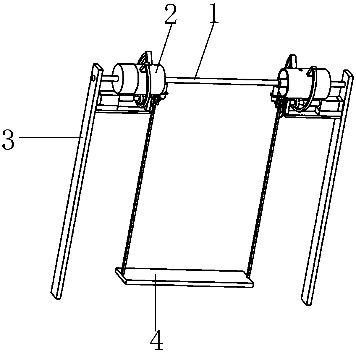 Swing capable of being arranged in narrow space