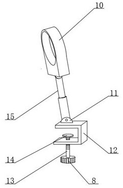 One-way adjustable canopy pull rod and using method