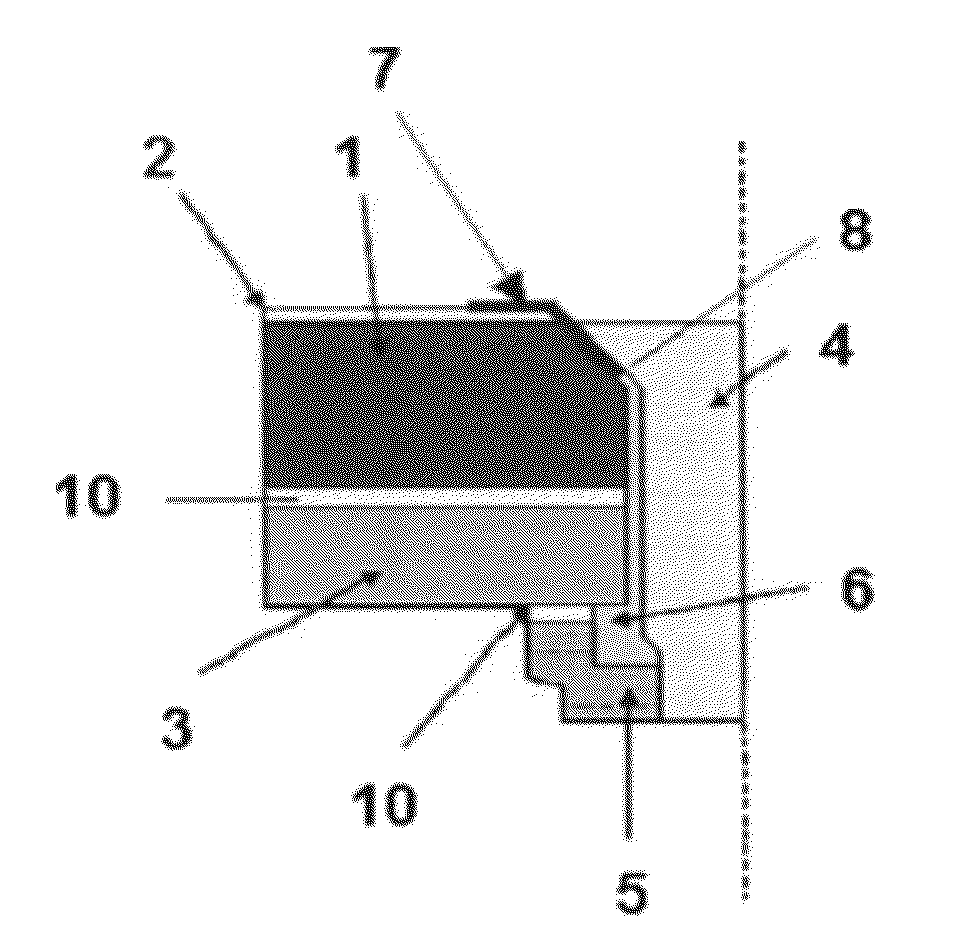 Protection against direct lightning strikes in riveted areas of CFRP panels