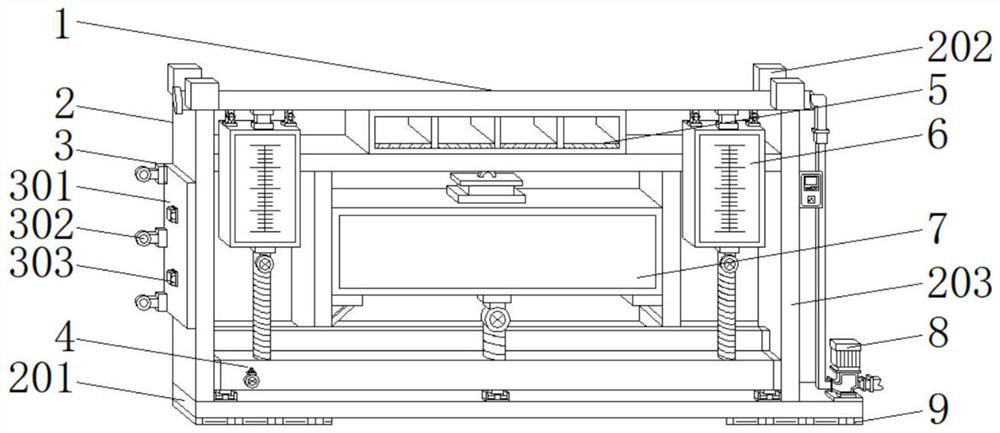 Full-automatic cleaning type feed limiting system for sow limiting fence and using method of full-automatic cleaning type feed limiting system