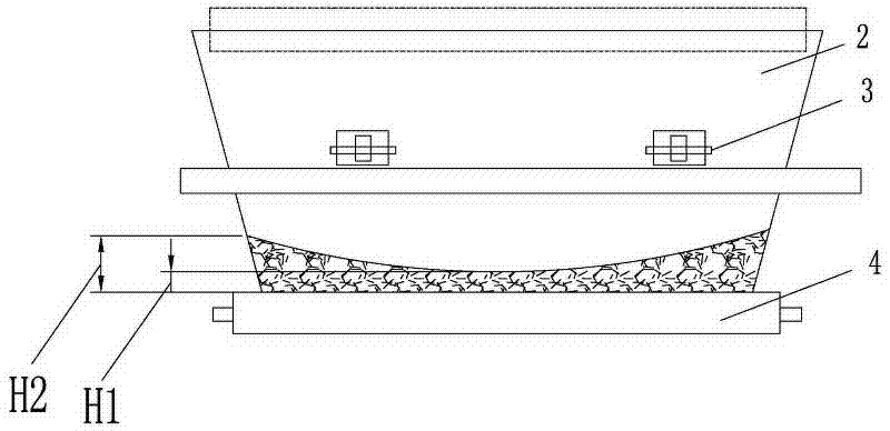 Sintering, mixing and material distributing device for blast furnace