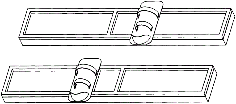 Footboard capable of being used for worker to walk on solar cell panels