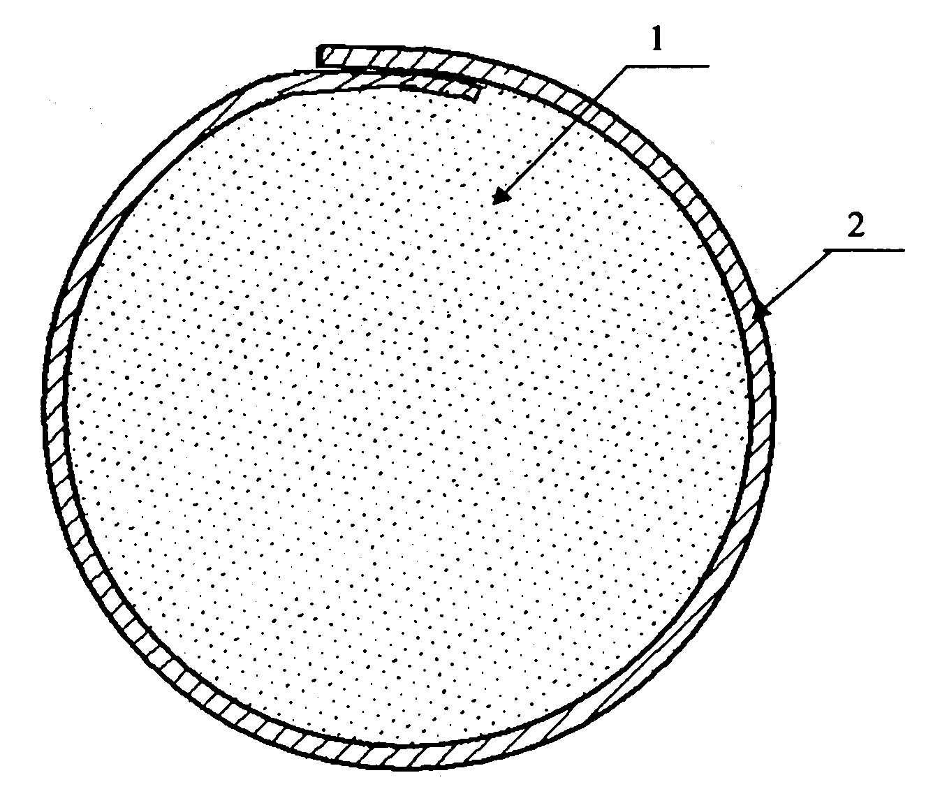 Flux-cored steel belt for build-up welding and preparation method thereof