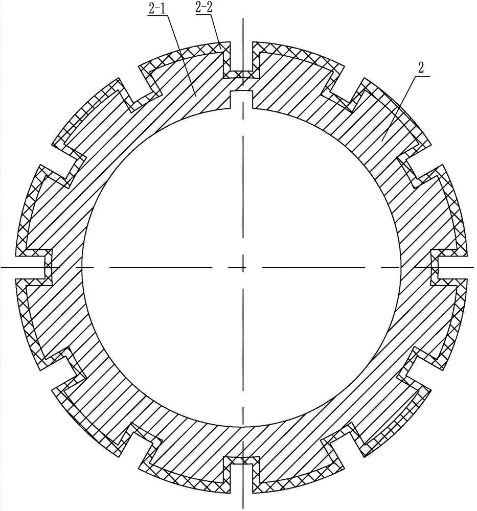 Compression roller for flat-die biomass molding machine and ceramic layer growth method of compression roller