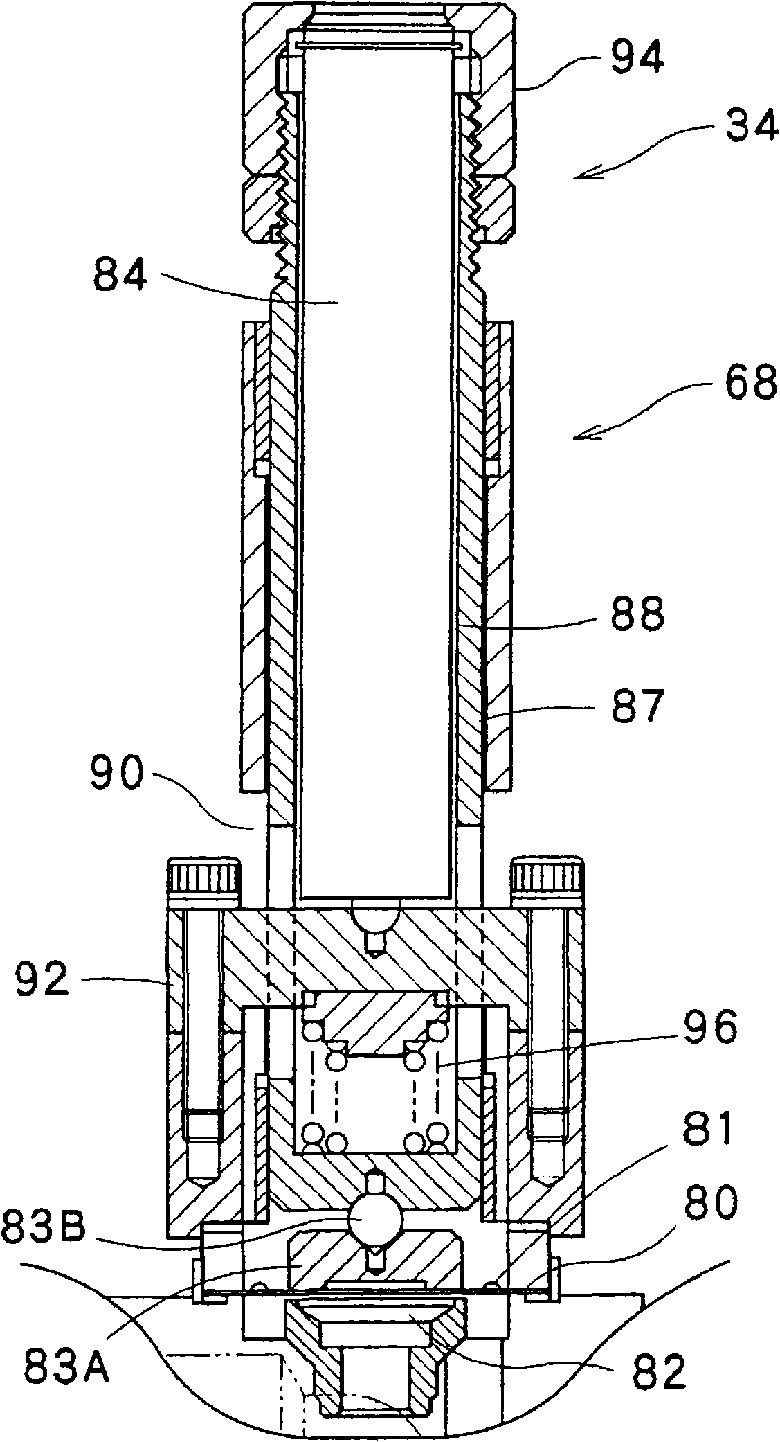 Method for supplying treatment gas, treatment gas supply system, and system for treating object