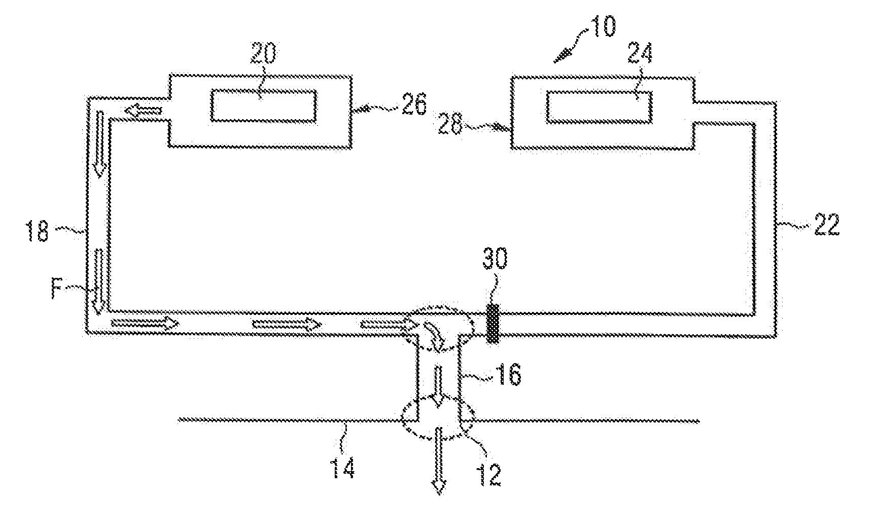 Aircraft battery exhaust system