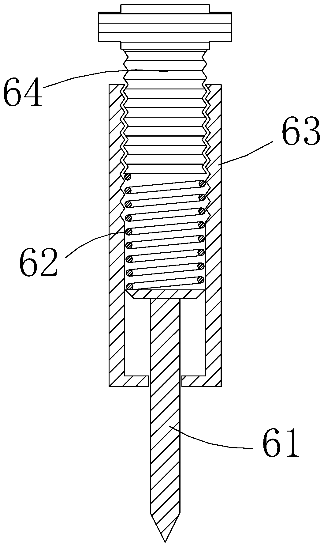 Washing machine for threaded workpieces