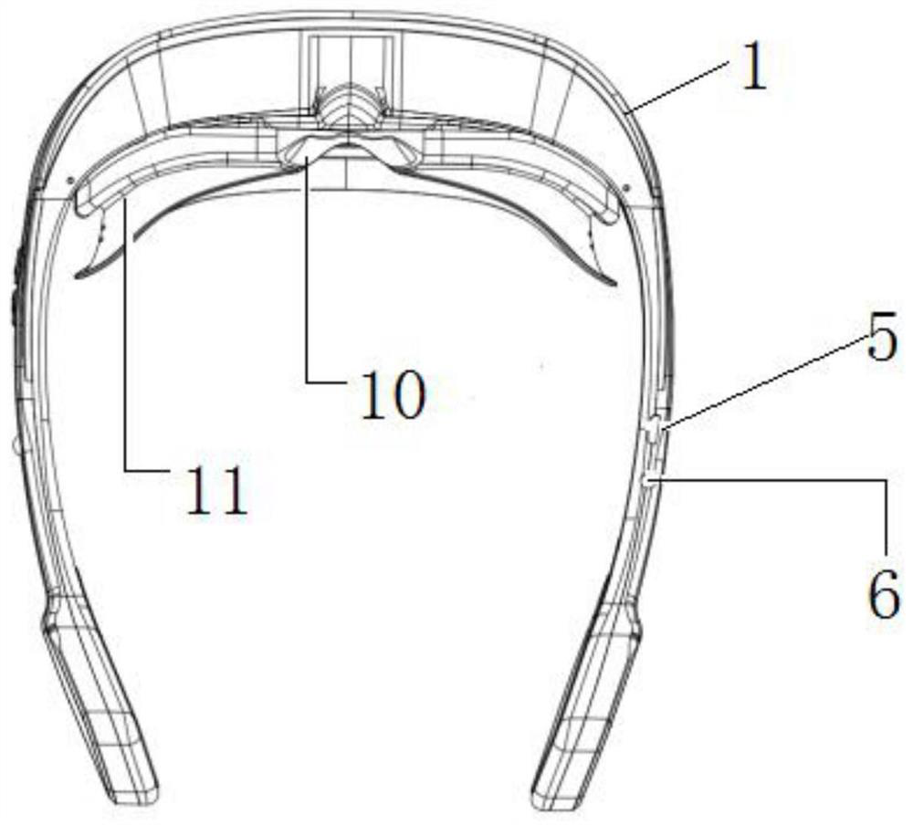 Visual training system combined with wearable intelligent hardware