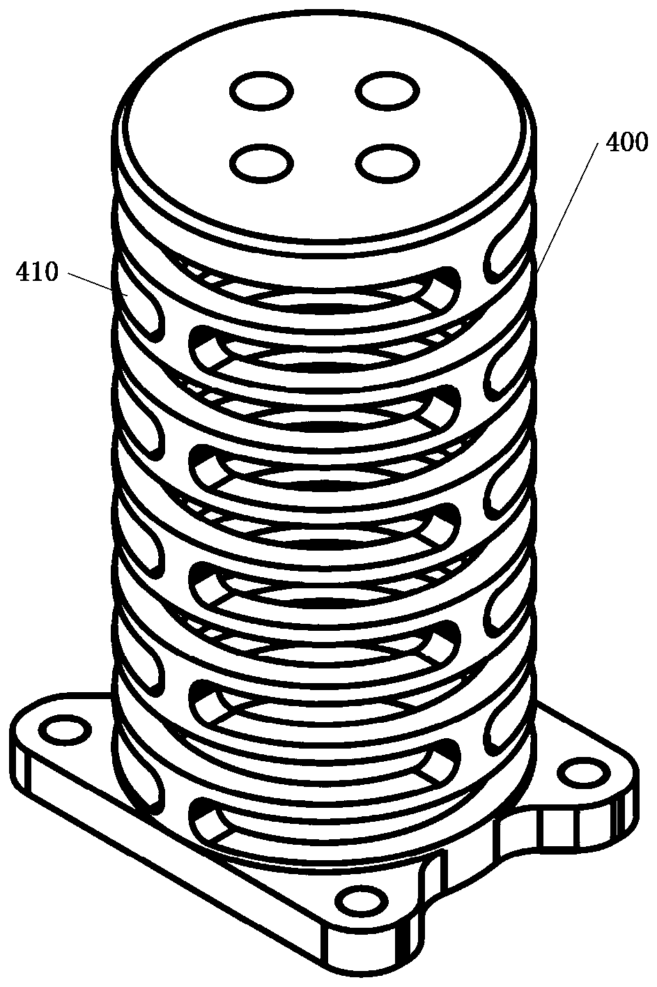 A flexible fitting