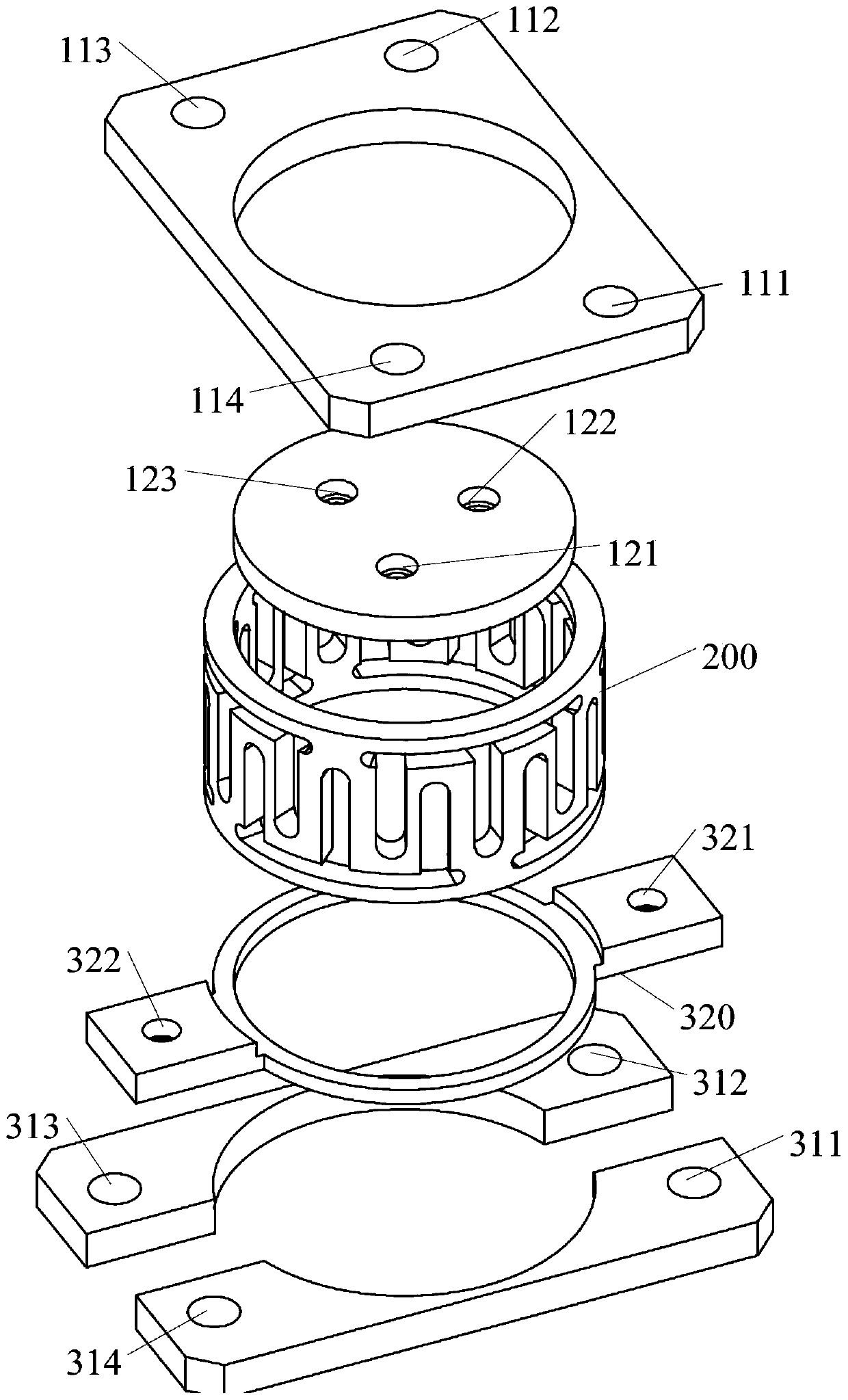 A flexible fitting