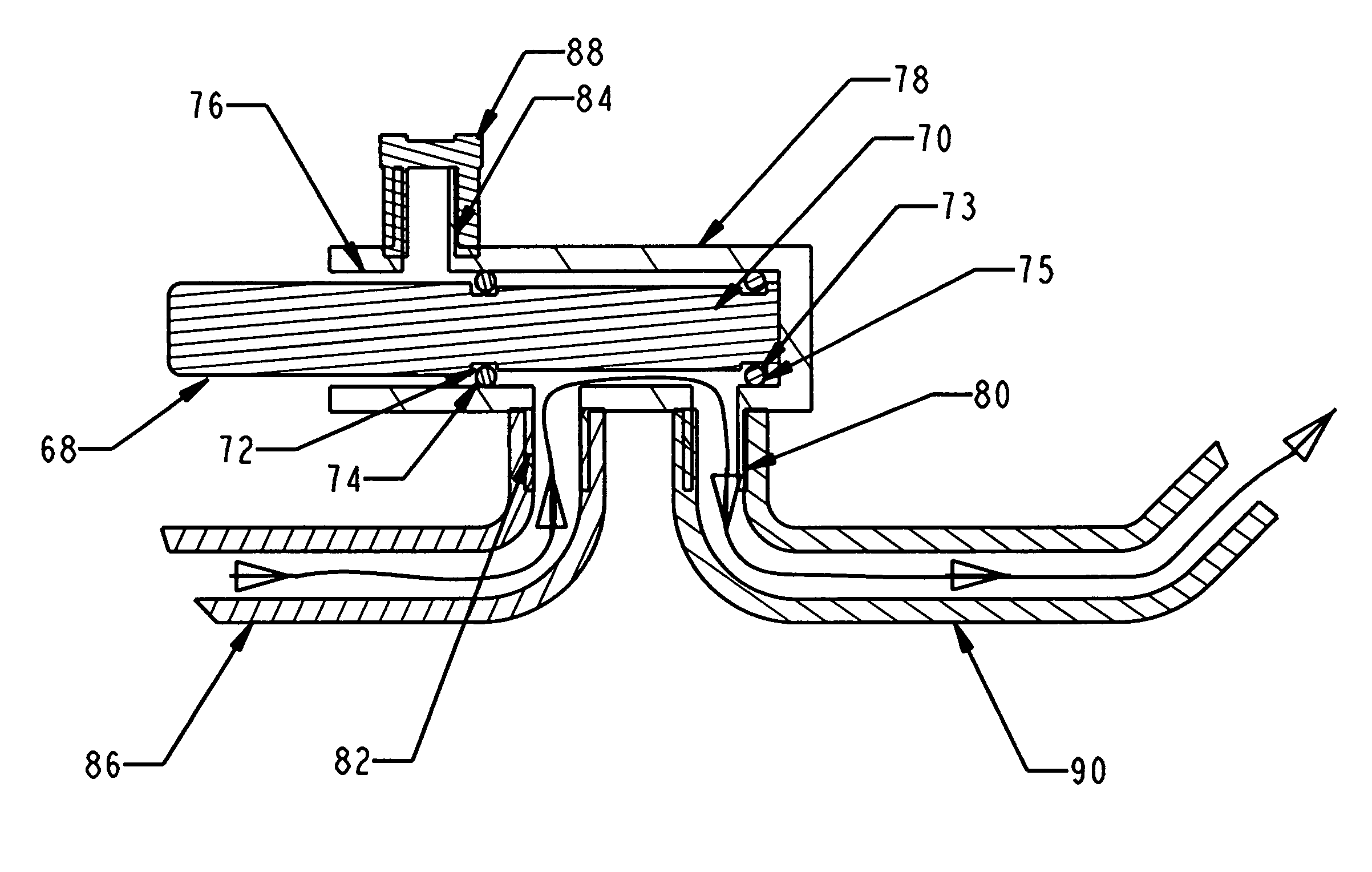 Biopsy device with replaceable probe incorporating static vacuum source dual valve sample stacking retrieval and saline flush