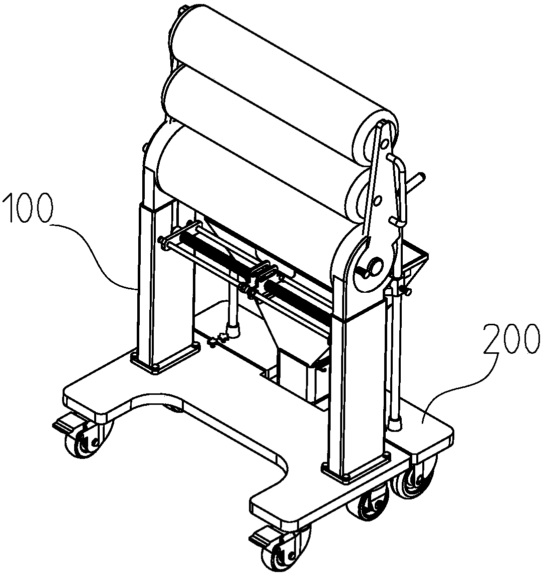 Emesis auxiliary bracket for medical treatment