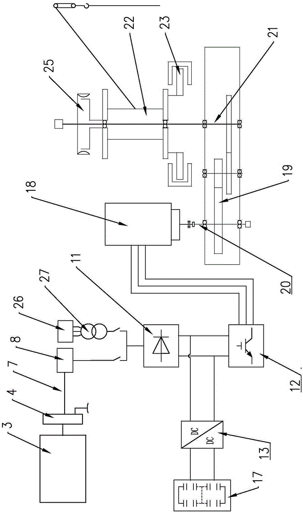 Super-capacitor energy storage type electric workover rig