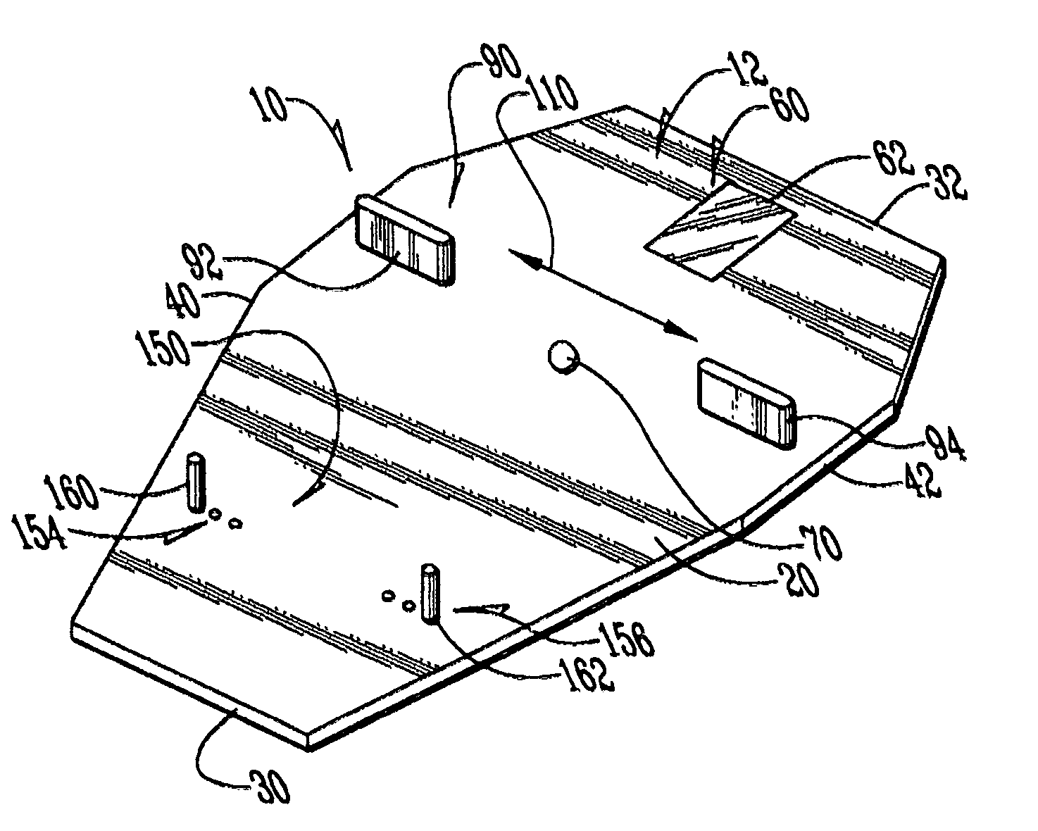 Golf putting teaching device and method