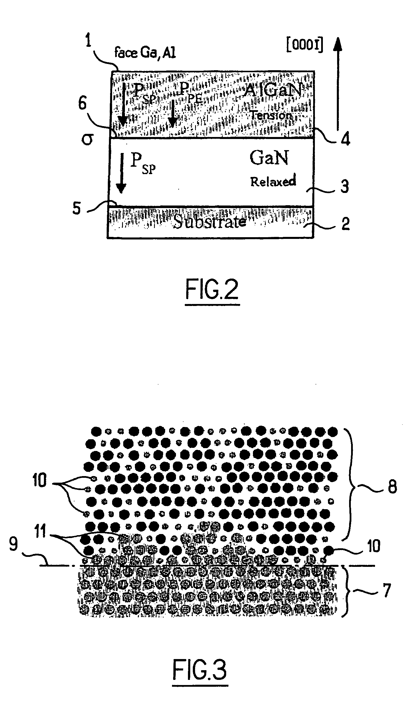 High electron mobility transistor piezoelectric structures