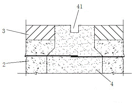 Assembled concrete traffic pavement and construction method thereof