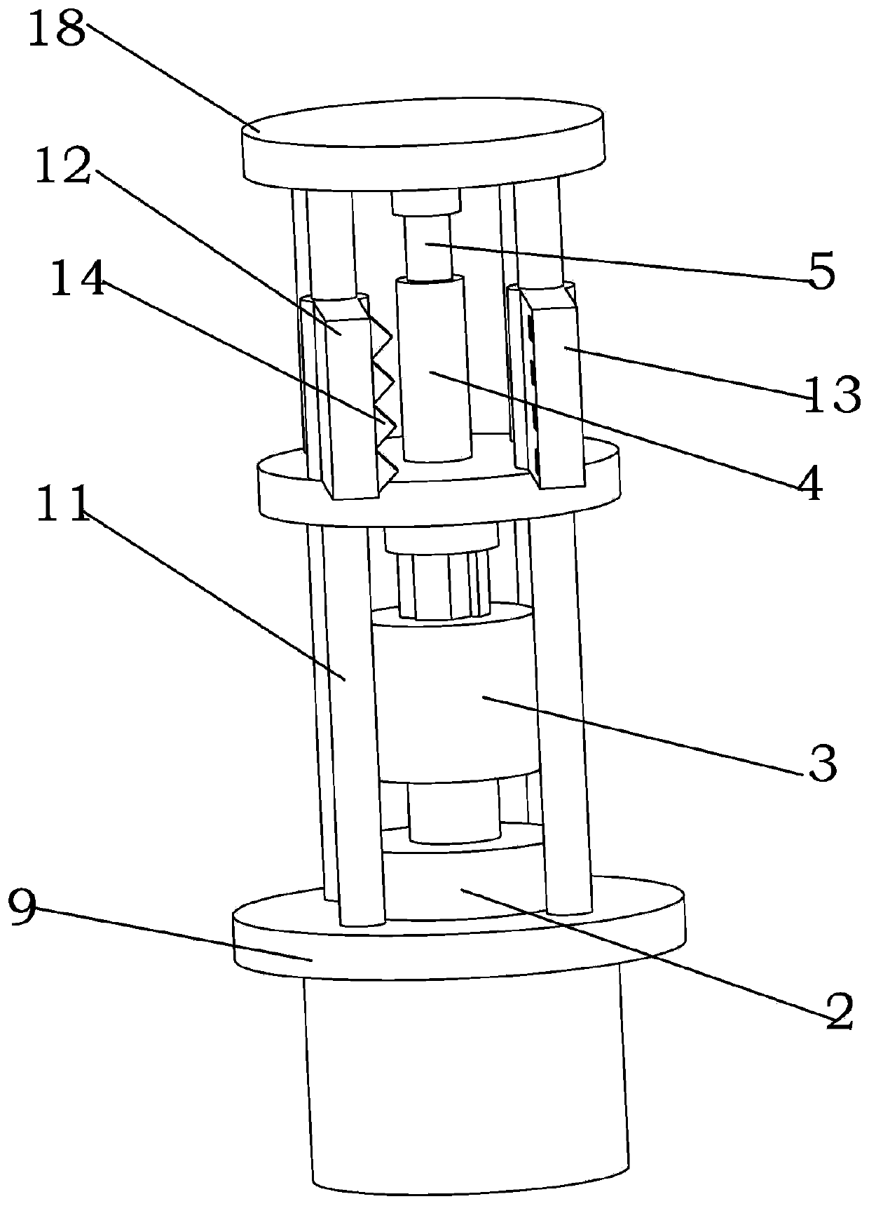 Finish banner rapid arrangement device for track and field sprint and arrangement method thereof
