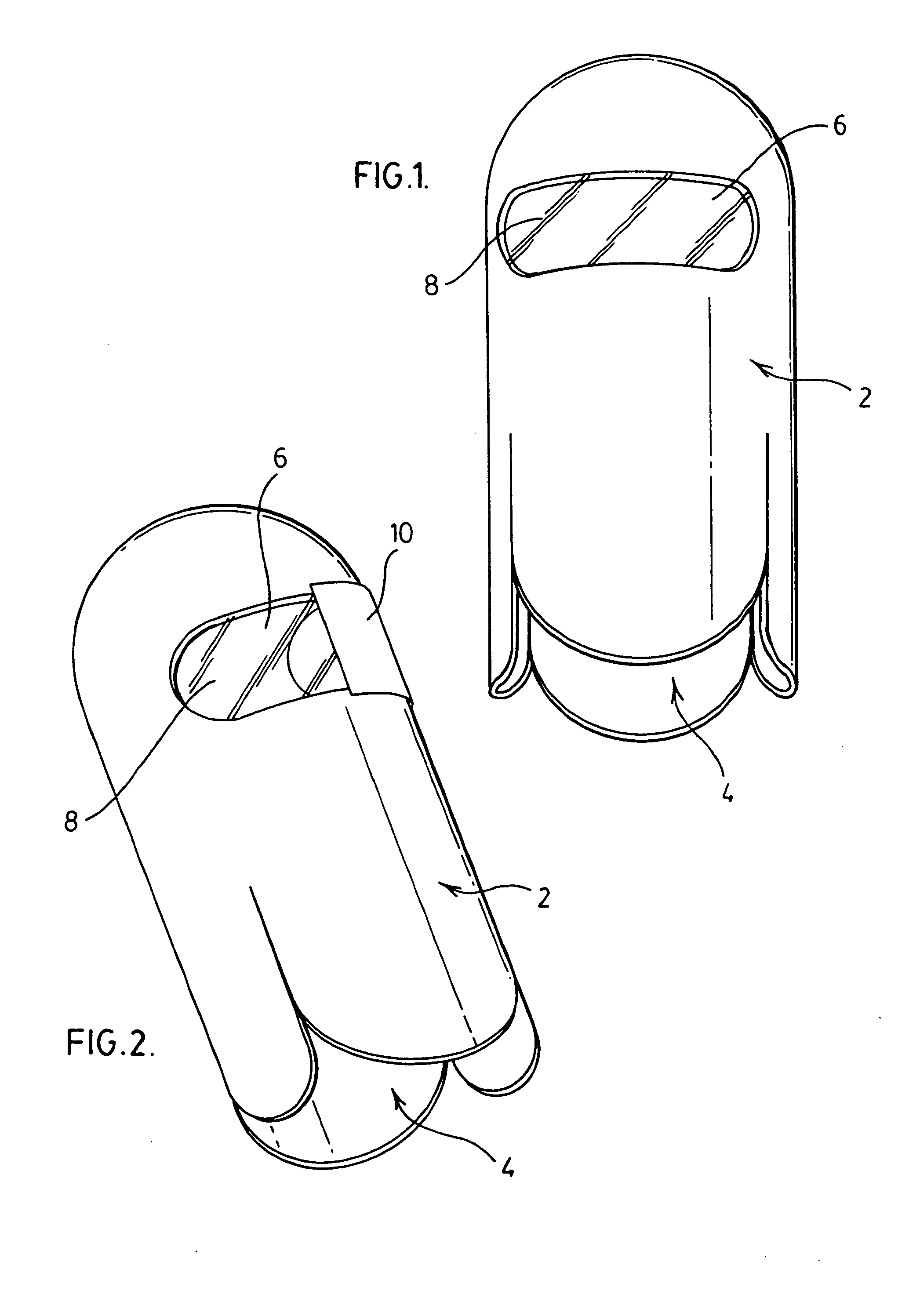 Protective device against biting of arthropods