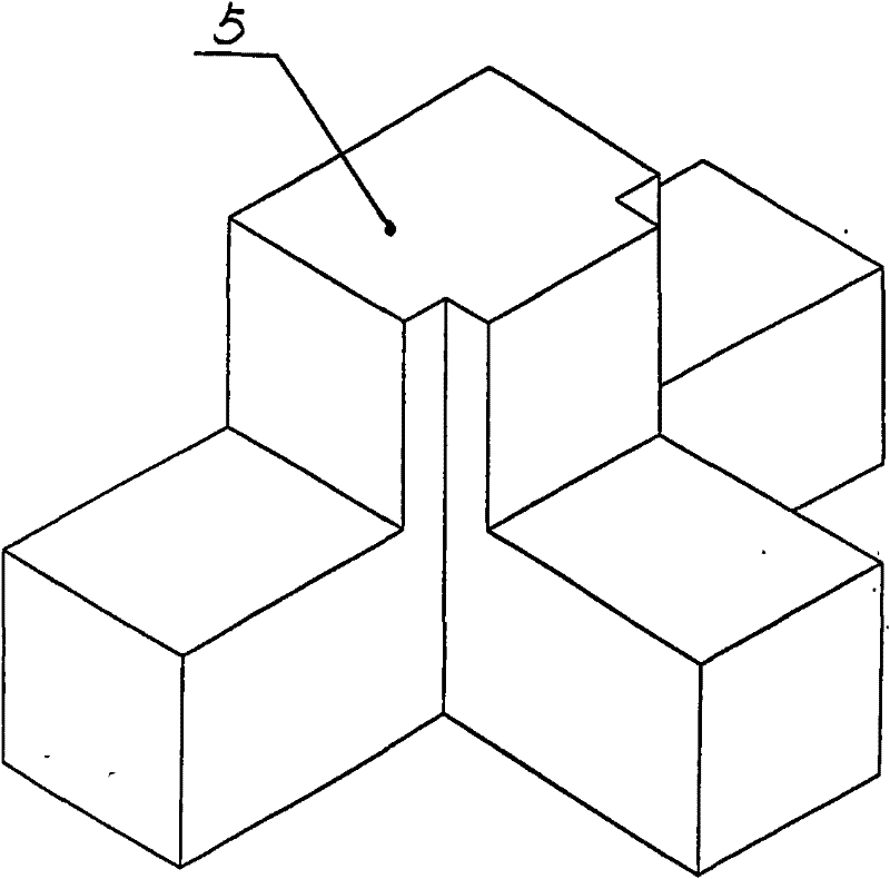 Method for constructing quake-proof masonry house by utilizing prefabricated constructional column ring beams