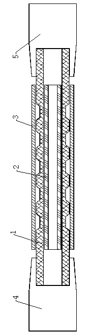 Buckling restrained energy-consumption supporting device of building frame structure